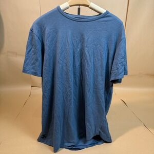 JK Egyptian Cotton Long Staple Blue T-Shirt Unisex‎ Basic size L